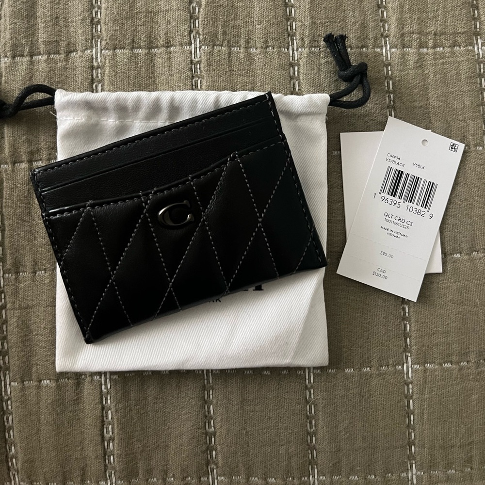Coach Pillow Quilting Card Case